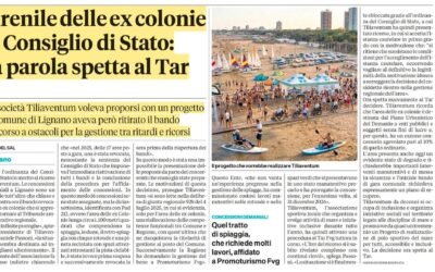 Polo Sportivo del Mare Per Tutti - Un aggiornamento del Messaggero Veneto