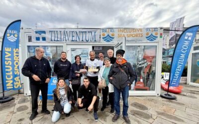 Barcolana: le giornate piovose non fermano l'entusiasmo e la meravigliosa Festa di tutti e per tutti Altra occasione in abbinata con Polisportiva 2001